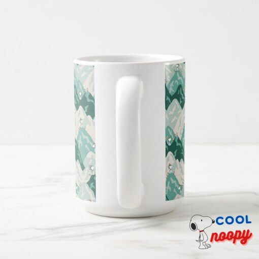 Snoopy Great Outdoors Pattern Mug 6