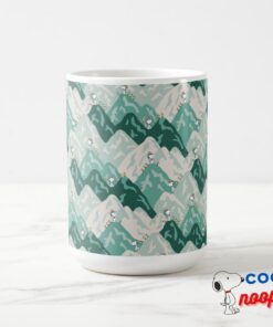 Snoopy Great Outdoors Pattern Mug 8