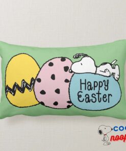 Snoopy Happy Easter Lumbar Pillow 5
