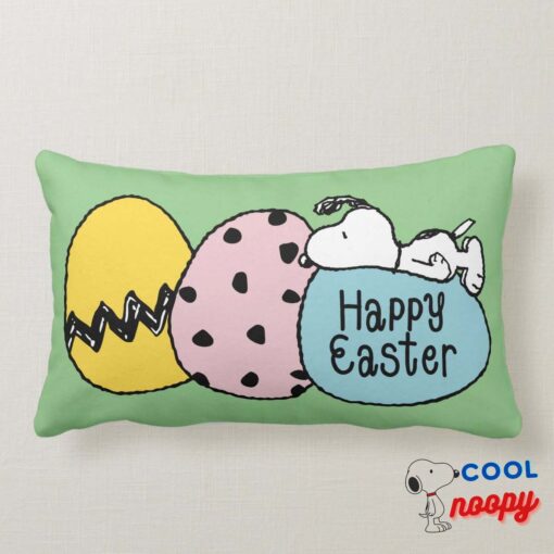 Snoopy Happy Easter Lumbar Pillow 5