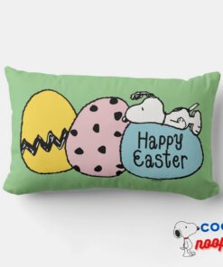 Snoopy Happy Easter Lumbar Pillow 8