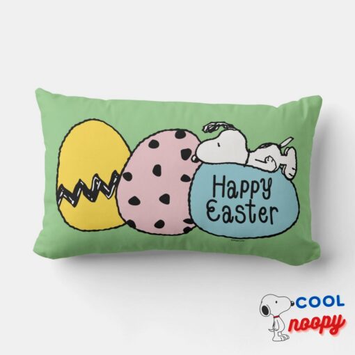 Snoopy Happy Easter Lumbar Pillow 8