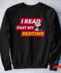 Snoopy I Read Past My Bedtime Sweatshirt 2