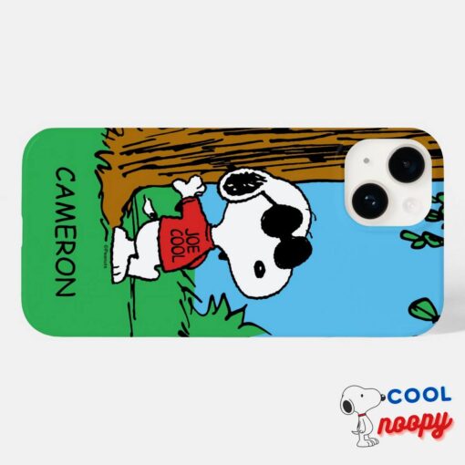 Snoopy Joe Cool Standing Case Mate Iphone Case 4