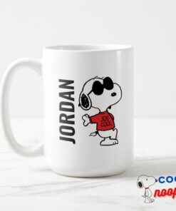 Snoopy Joe Cool Standing Mug 10