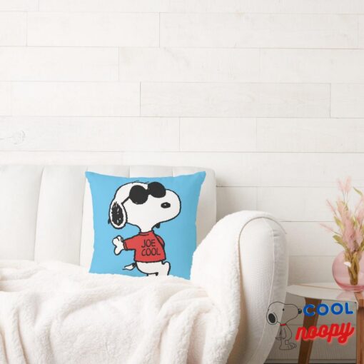 Snoopy Joe Cool Standing Throw Pillow 2