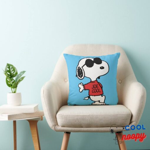 Snoopy Joe Cool Standing Throw Pillow 3