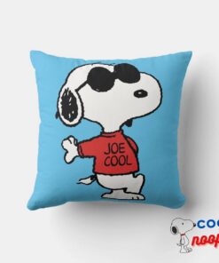 Snoopy Joe Cool Standing Throw Pillow 4