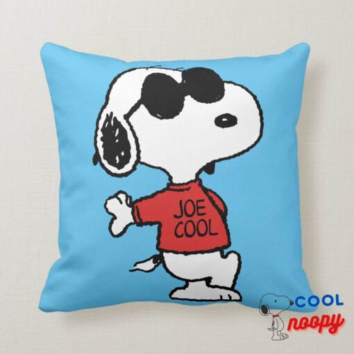 Snoopy Joe Cool Standing Throw Pillow 6