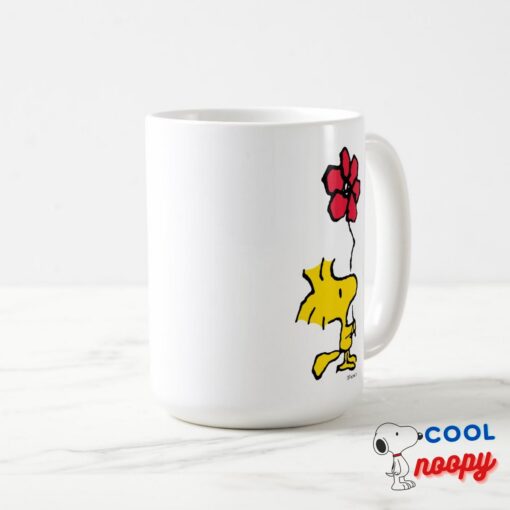 Snoopy So Sweet Flower Pattern Mug 8