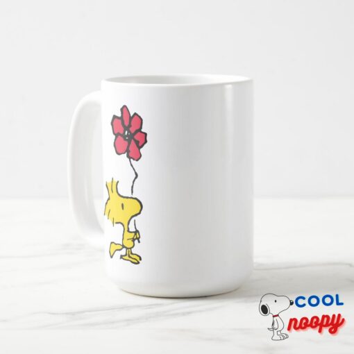 Snoopy So Sweet Flower Pattern Mug 9