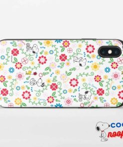 Snoopy So Sweet Flower Pattern Uncommon Iphone Case 3