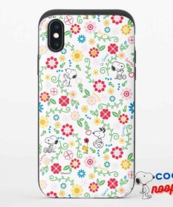 Snoopy So Sweet Flower Pattern Uncommon Iphone Case 9