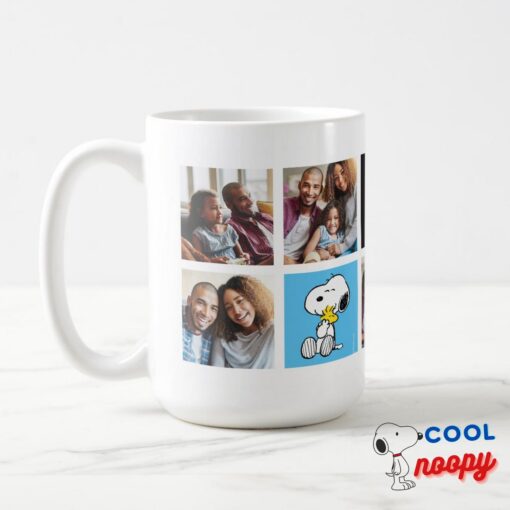 Snoopy Woodstock Best Mom Ever Collage Mug 3