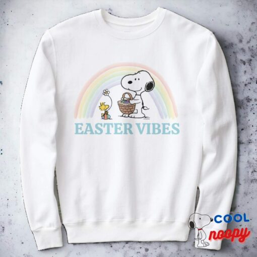 Snoopy Woodstock Easter Beagle Sweatshirt 2