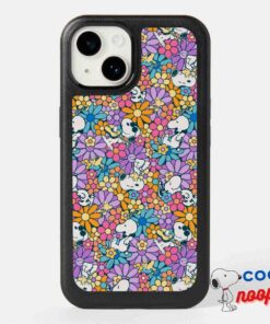 Snoopy Woodstock Flower Pattern Otterbox Iphone Case 8