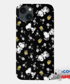 Snoopy Woodstock Fun Flowers Case Mate Iphone Case 8