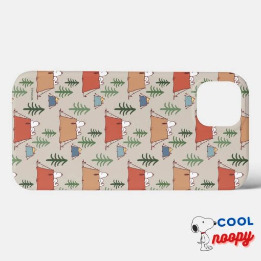Snoopy Woodstock Go Camping Pattern Case Mate Iphone Case 3