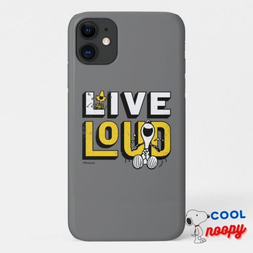 Snoopy Woodstock Live Loud Case Mate Iphone Case 8