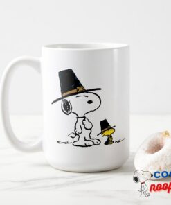 Snoopy Woodstock Pilgrim Mug 15