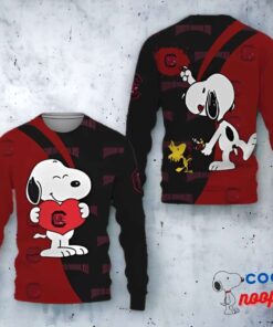 South Carolina Gamecocks Snoopy Cute Heart Funny Sweater Christmas 1