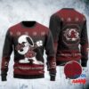 South Carolina Gamecocks Snoopy Dabbing Ugly Christmas Sweater 1