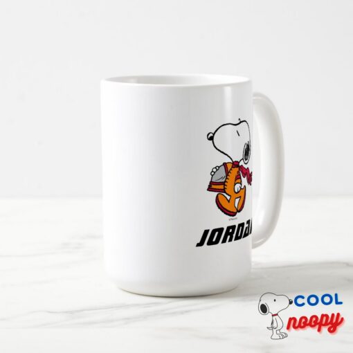 Space Snoopy Add Your Name Travel Mug 15