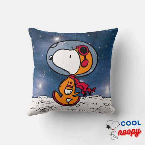 Space Snoopy Astronaut Throw Pillow 4