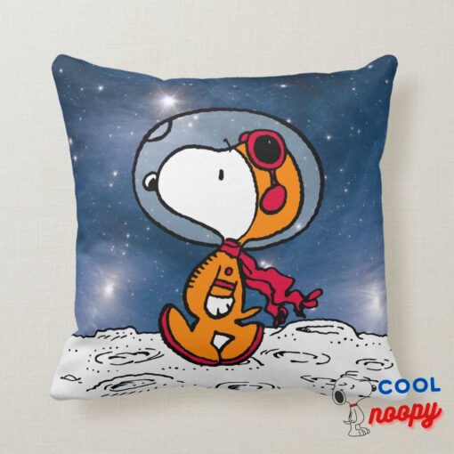 Space Snoopy Astronaut Throw Pillow 8