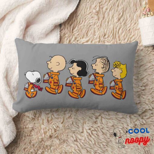 Space The Peanuts Gang Lumbar Pillow 2