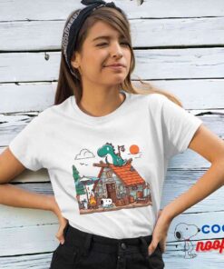 Special Snoopy Camping T Shirt 4