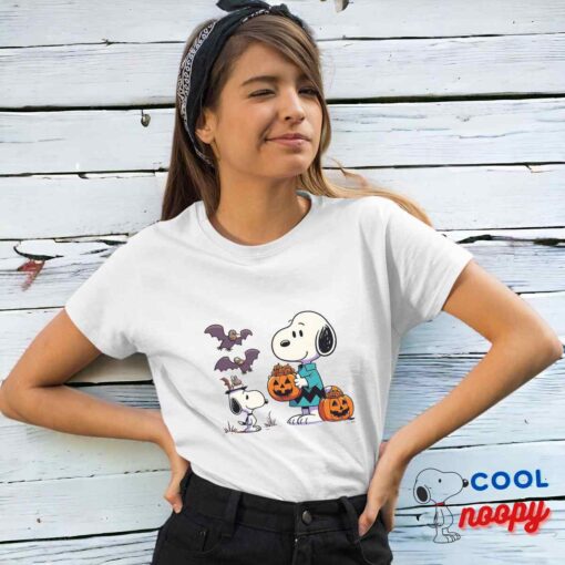 Special Snoopy Halloween T Shirt 4