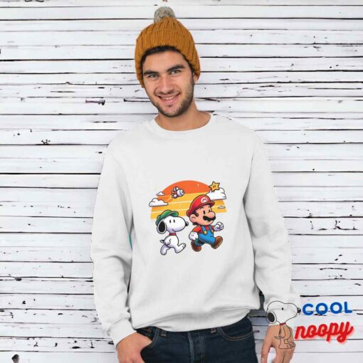 Special Snoopy Super Mario T Shirt 1