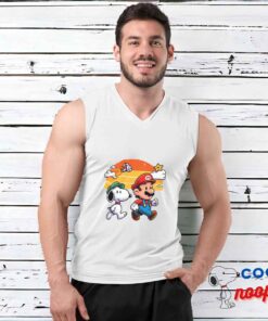 Special Snoopy Super Mario T Shirt 3