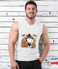 Spectacular Snoopy Halloween T Shirt 3