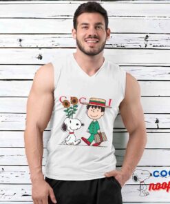 Spirited Snoopy Gucci T Shirt 3