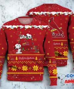 St. Louis Cardinals Snoopy Mlb Ugly Christmas Sweater 1