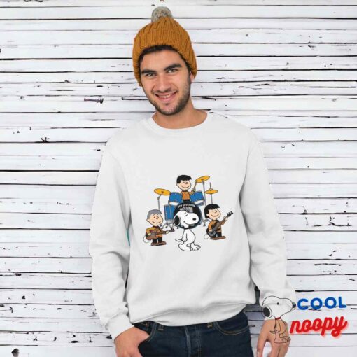 Stunning Snoopy Joy Division Rock Band T Shirt 1