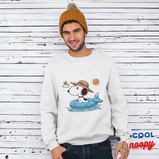 Stunning Snoopy Swim T Shirt 1
