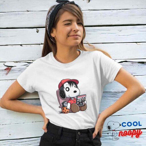 Superb Snoopy Horror Movies T Shirt 4