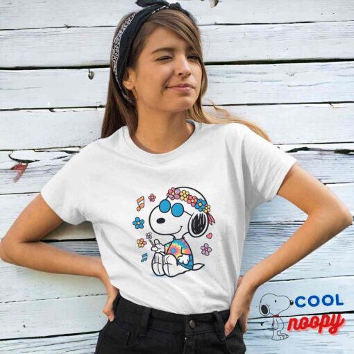 Superb Snoopy Tie Dye T Shirt 4