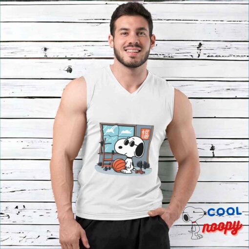 Superior Snoopy Gym T Shirt 3