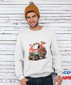 Superior Snoopy Jeep T Shirt 1