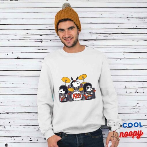 Superior Snoopy Kiss Rock Band T Shirt 1