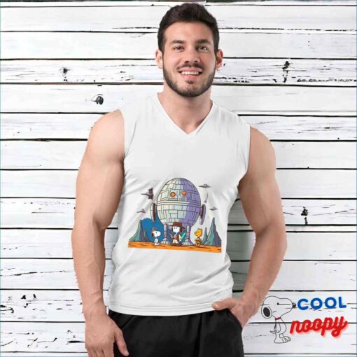 Superior Snoopy Star Wars Movie T Shirt 3