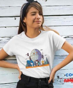 Superior Snoopy Star Wars Movie T Shirt 4
