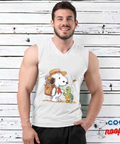 Superior Snoopy Turtle T Shirt 3