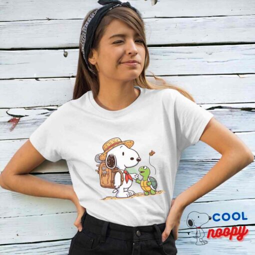 Superior Snoopy Turtle T Shirt 4