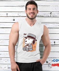 Surprise Snoopy Casablanca Movie T Shirt 3