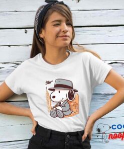 Surprise Snoopy Casablanca Movie T Shirt 4